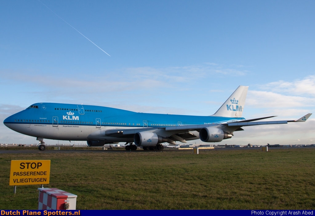 PH-BFG Boeing 747-400 KLM Royal Dutch Airlines by Arash Abed