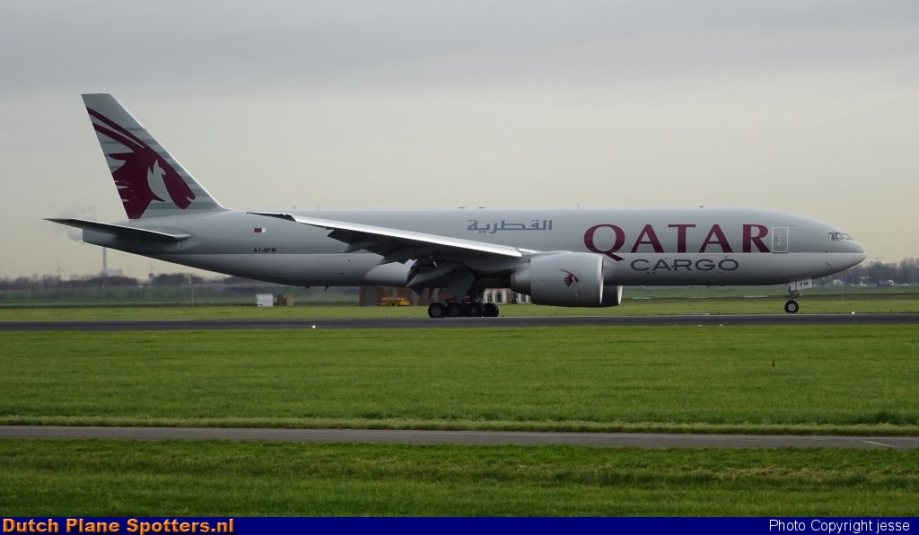 A7-BFM Boeing 777-F Qatar Airways Cargo by jesse