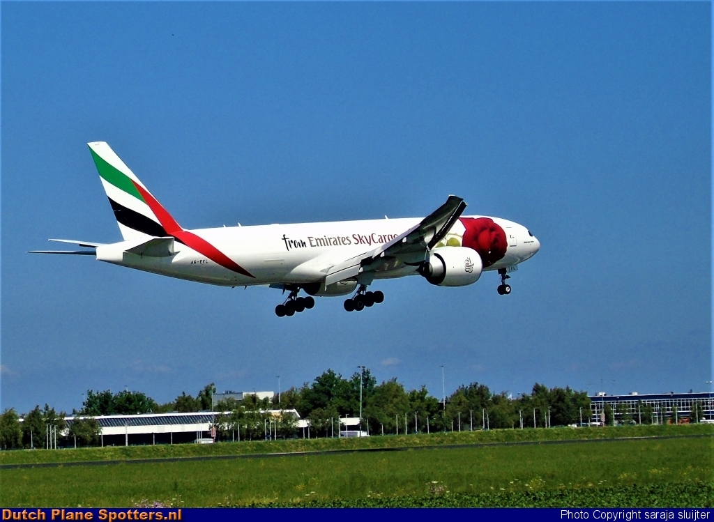 A6-EFL Boeing 777-F Emirates Sky Cargo by saraja sluijter