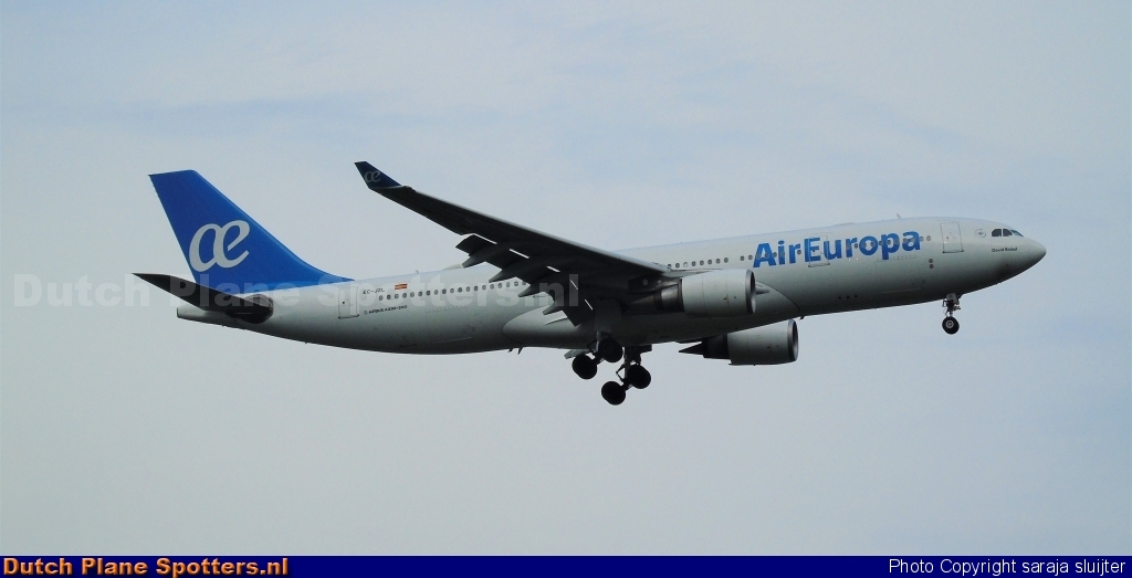 EC-JZL Airbus A330-200 Air Europa by saraja sluijter