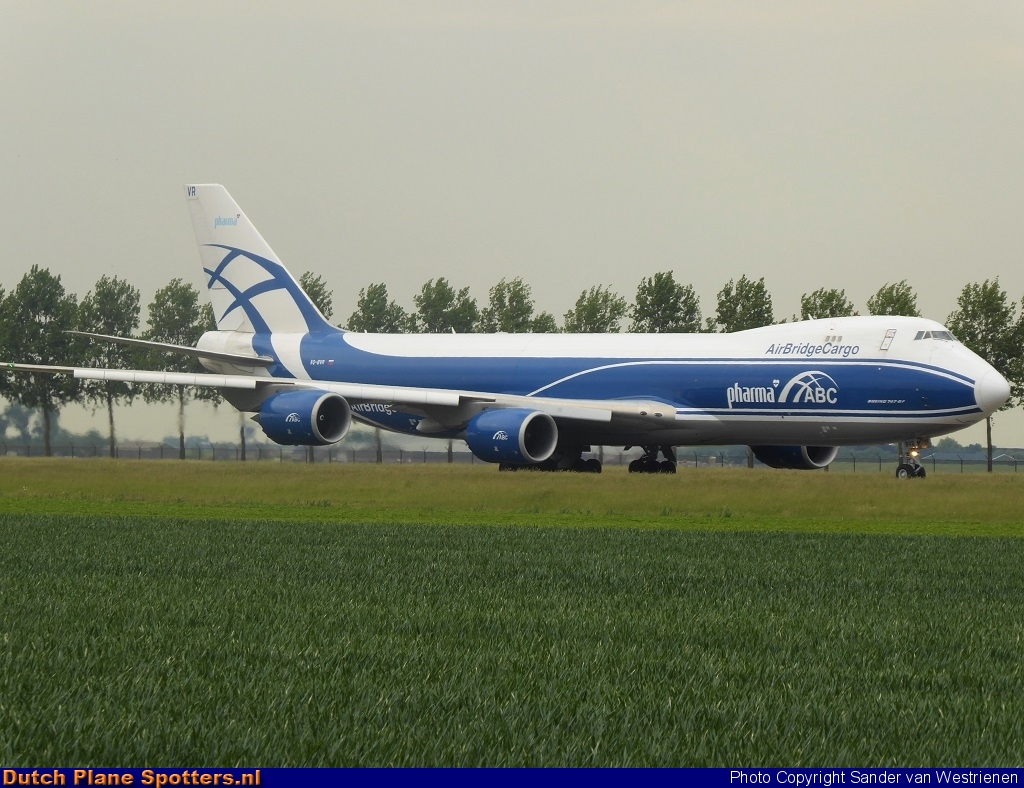 VQ-BVR Boeing 747-8 AirBridgeCargo by Sander van Westrienen