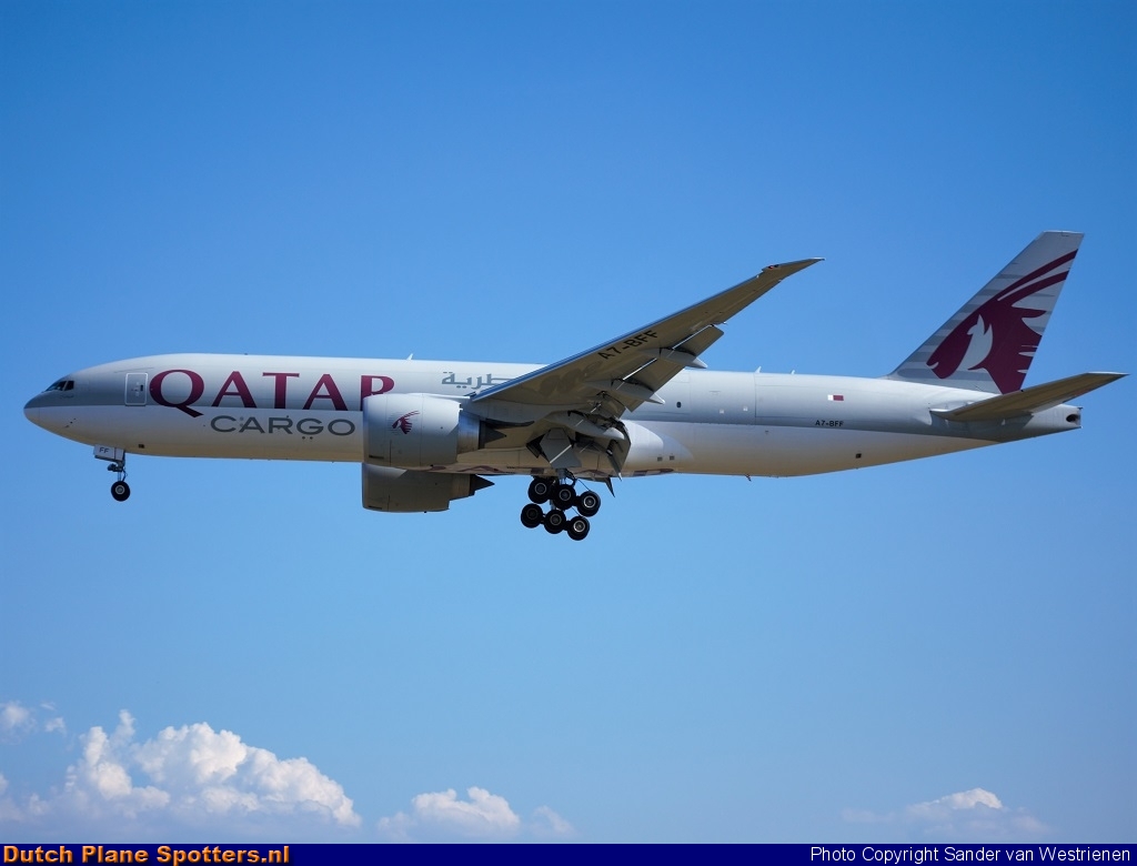A7-BFF Boeing 777-F Qatar Airways Cargo by Sander van Westrienen