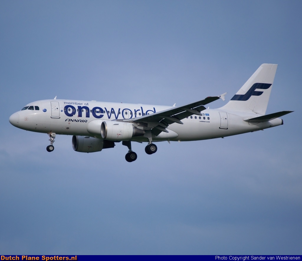 OH-LVD Airbus A319 Finnair by Sander van Westrienen