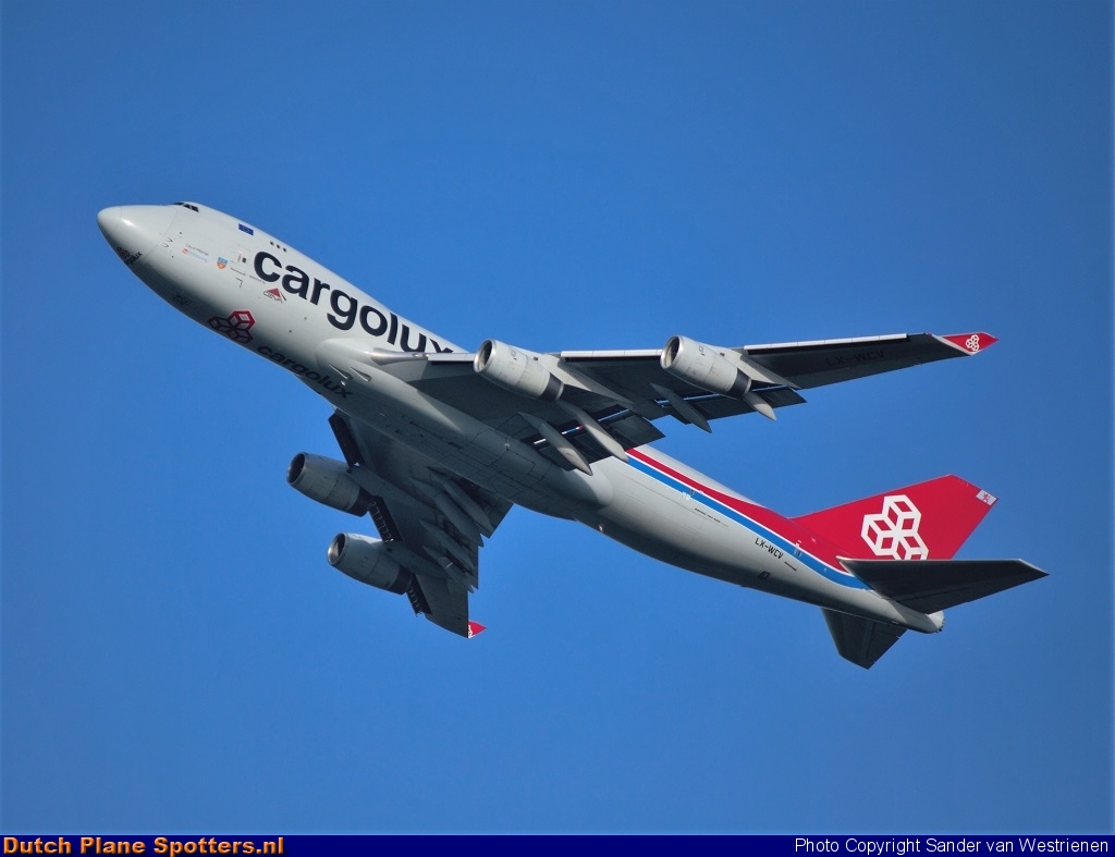 LX-WCV Boeing 747-400 Cargolux by Sander van Westrienen
