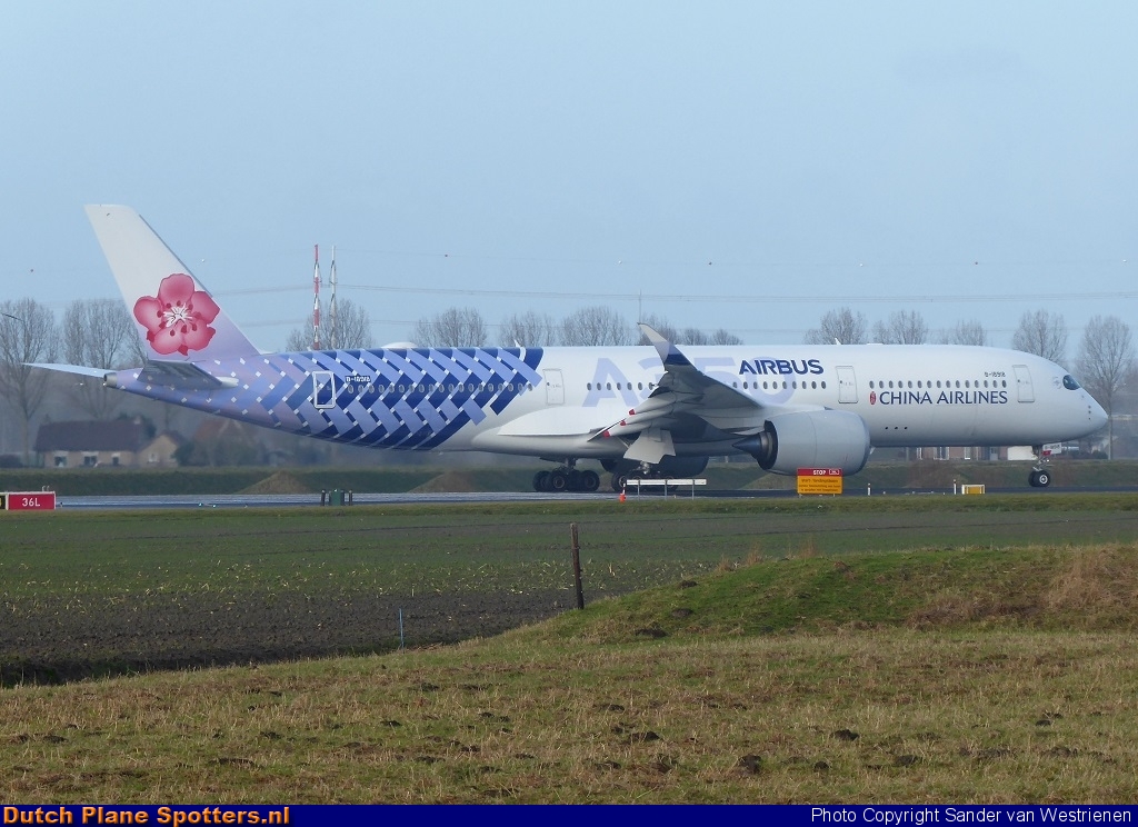 B-18918 Airbus A350-900 China Airlines by Sander van Westrienen