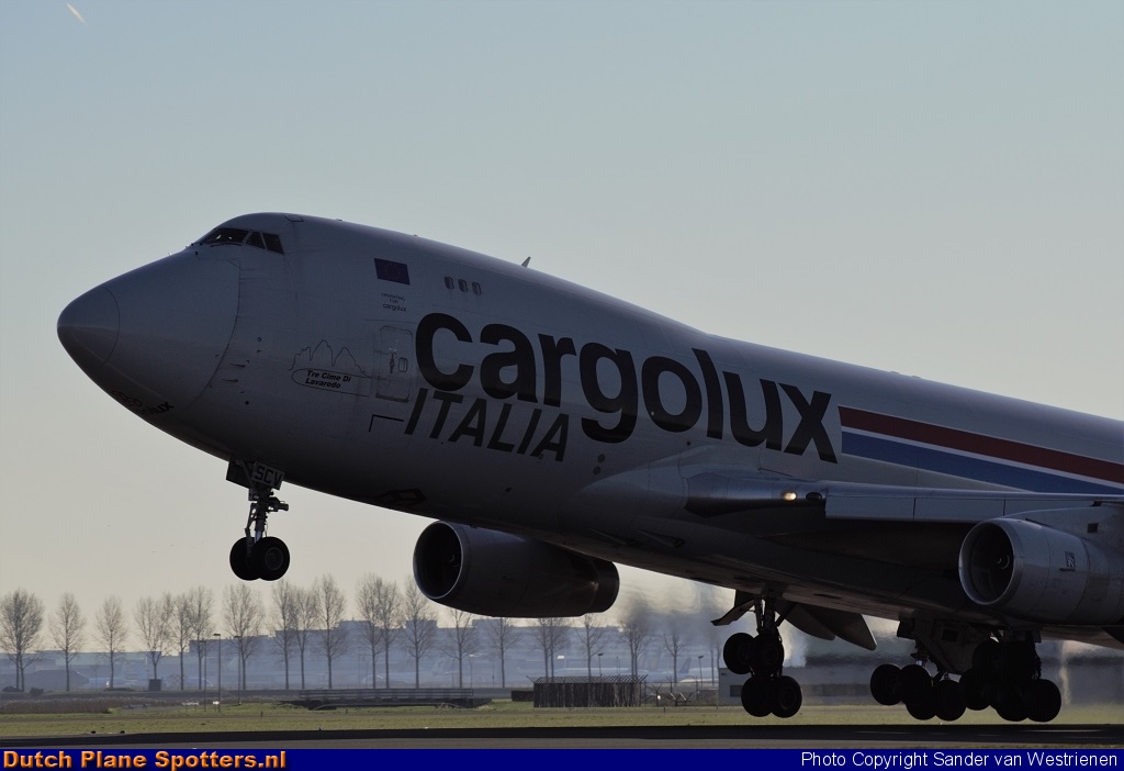 LX-SCV Boeing 747-400 Cargolux Italia by Sander van Westrienen