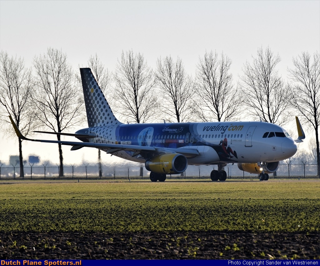 EC-MYC Airbus A320 Vueling.com by Sander van Westrienen