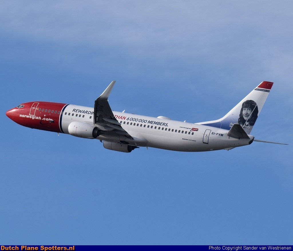 EI-FVM Boeing 737-800 Norwegian Air International by Sander van Westrienen