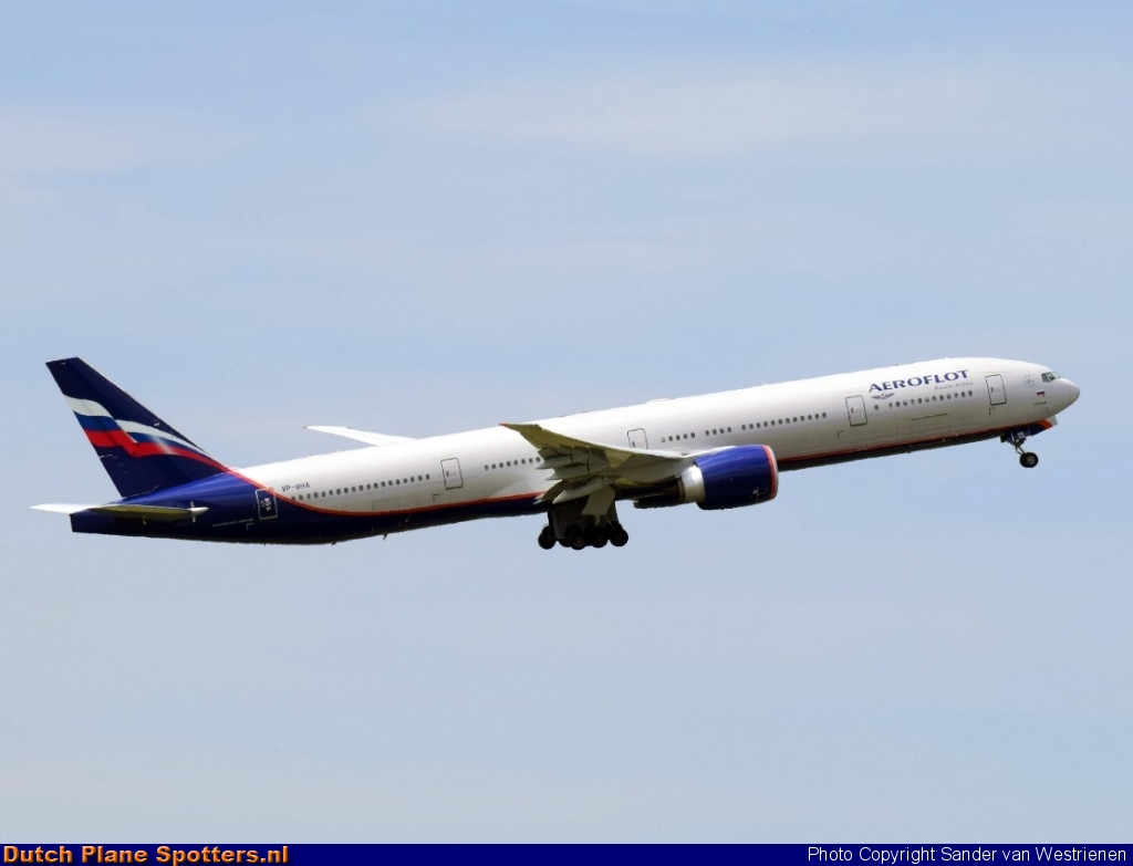 VP-BHA Boeing 777-300 Aeroflot - Russian Airlines by Sander van Westrienen