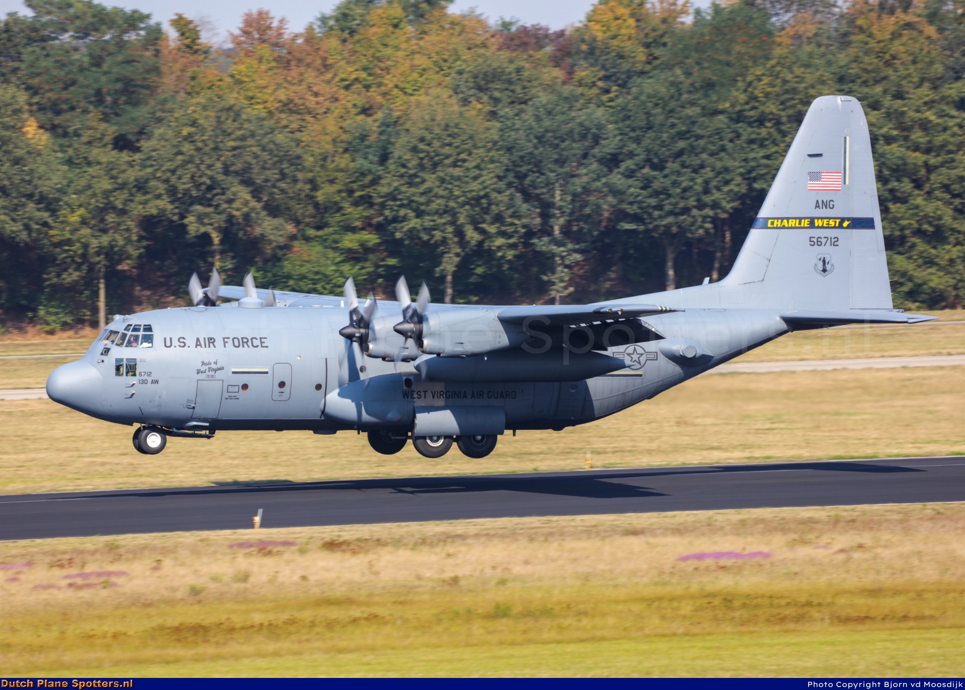 95-6712 Lockheed C-130 Hercules MIL - US Air Force by Bjorn van de Moosdijk