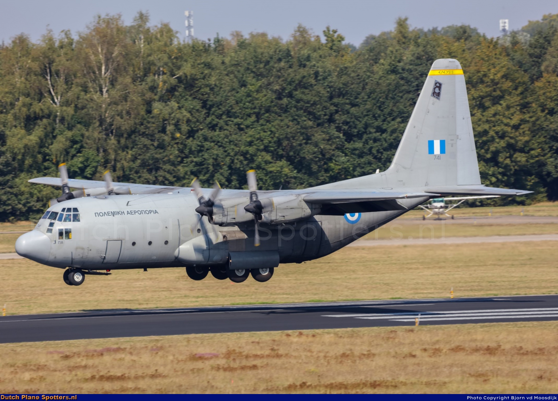 741 Lockheed C-130 Hercules MIL - Greek Air Force by Bjorn van de Moosdijk