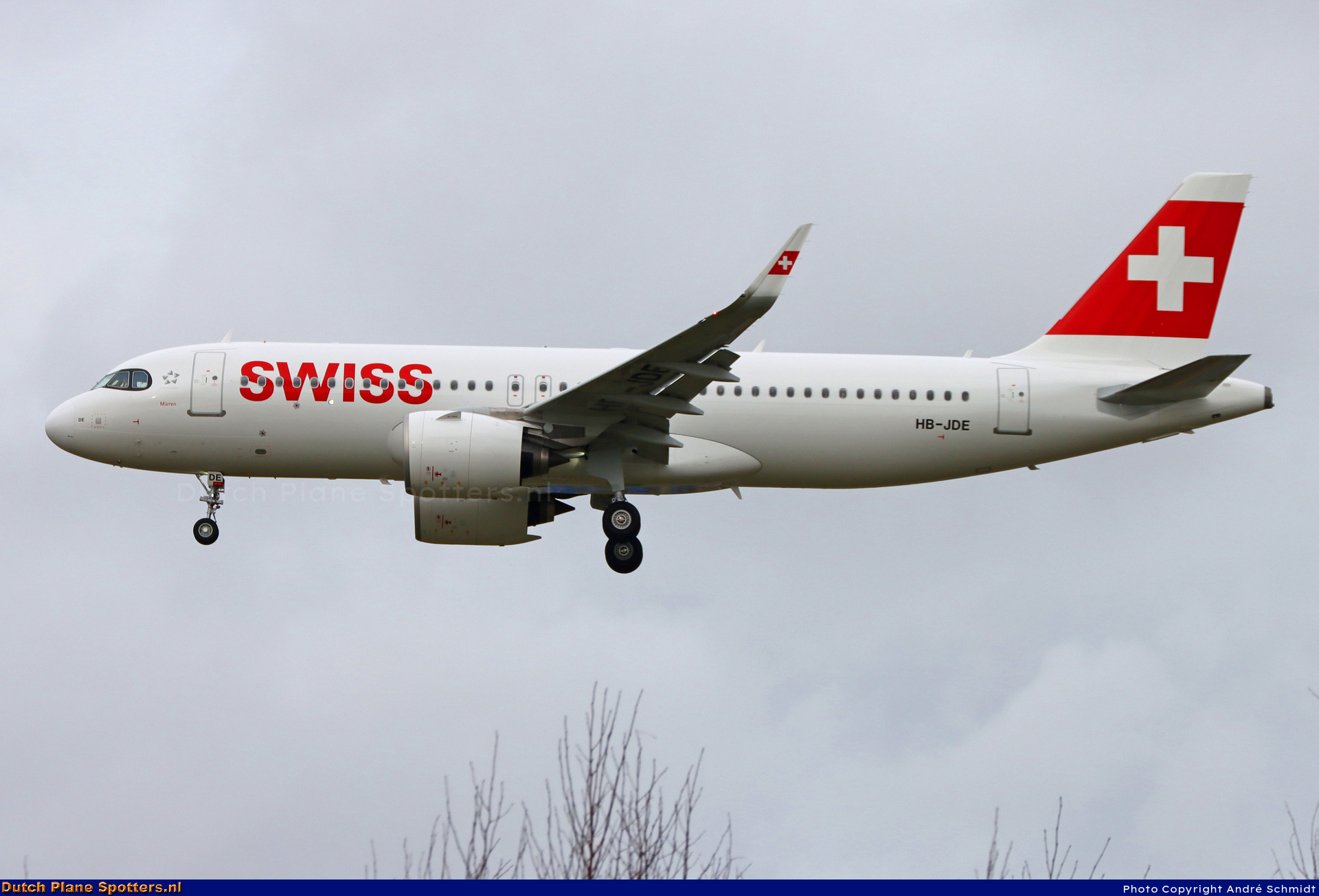 HB-JDE Airbus A320neo Swiss International Air Lines by André Schmidt