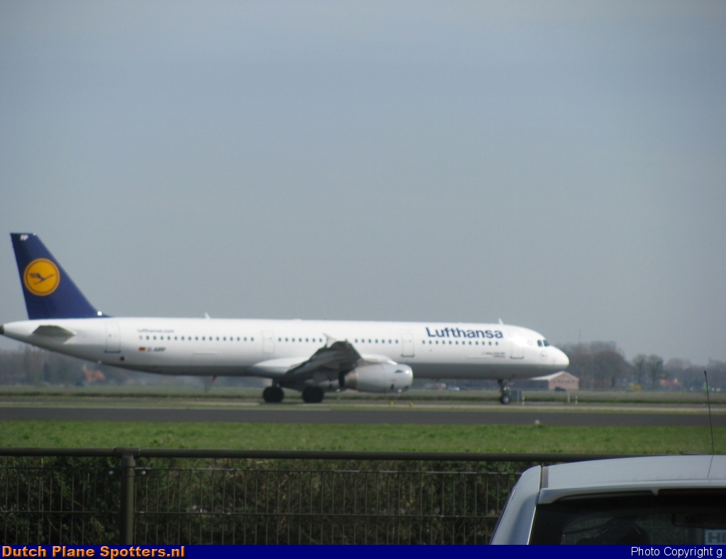 D-AIRP Airbus A321 Lufthansa by g