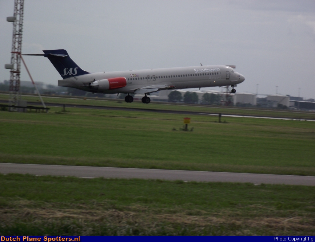 OY-KHU McDonnell Douglas MD-87 SAS Scandinavian Airlines by g