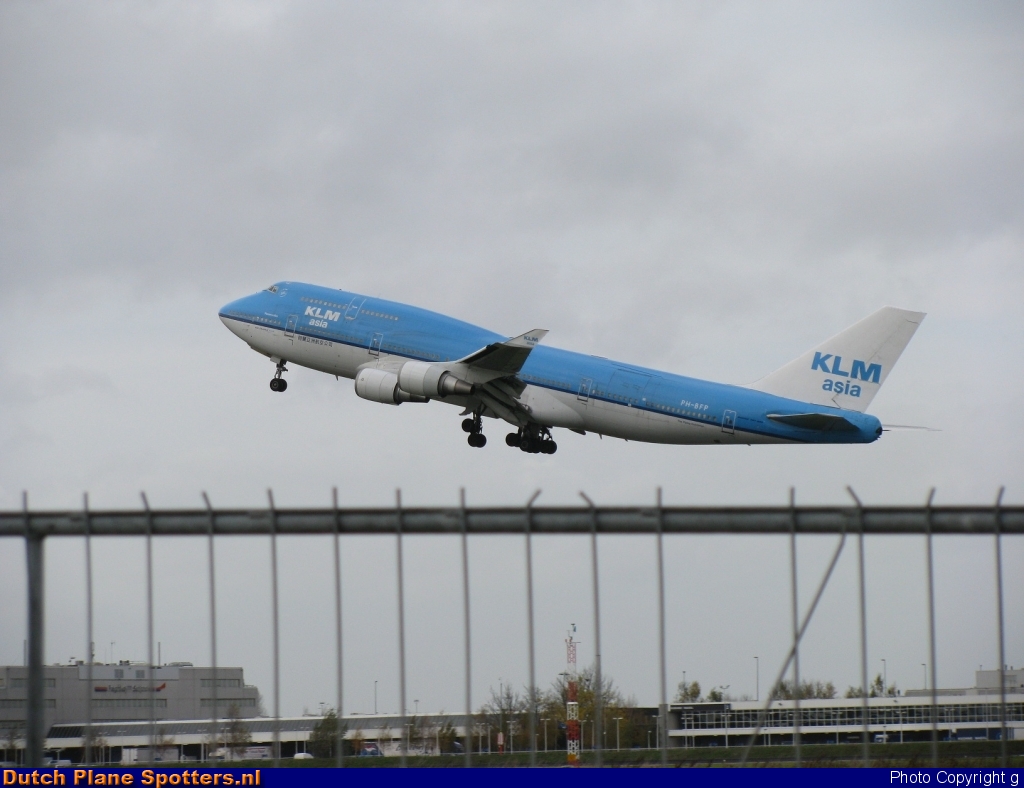 PH-BFP Boeing 747-400 KLM Asia by g