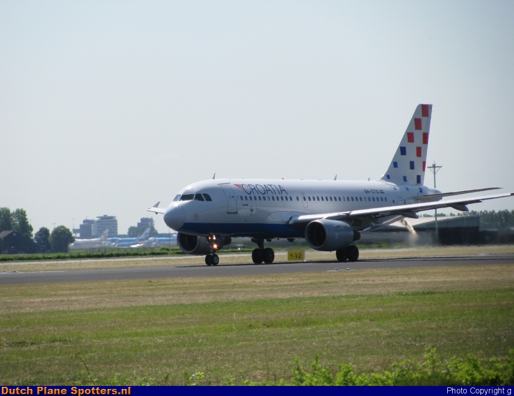 9A-CTG Airbus A319 Croatia Airlines by g