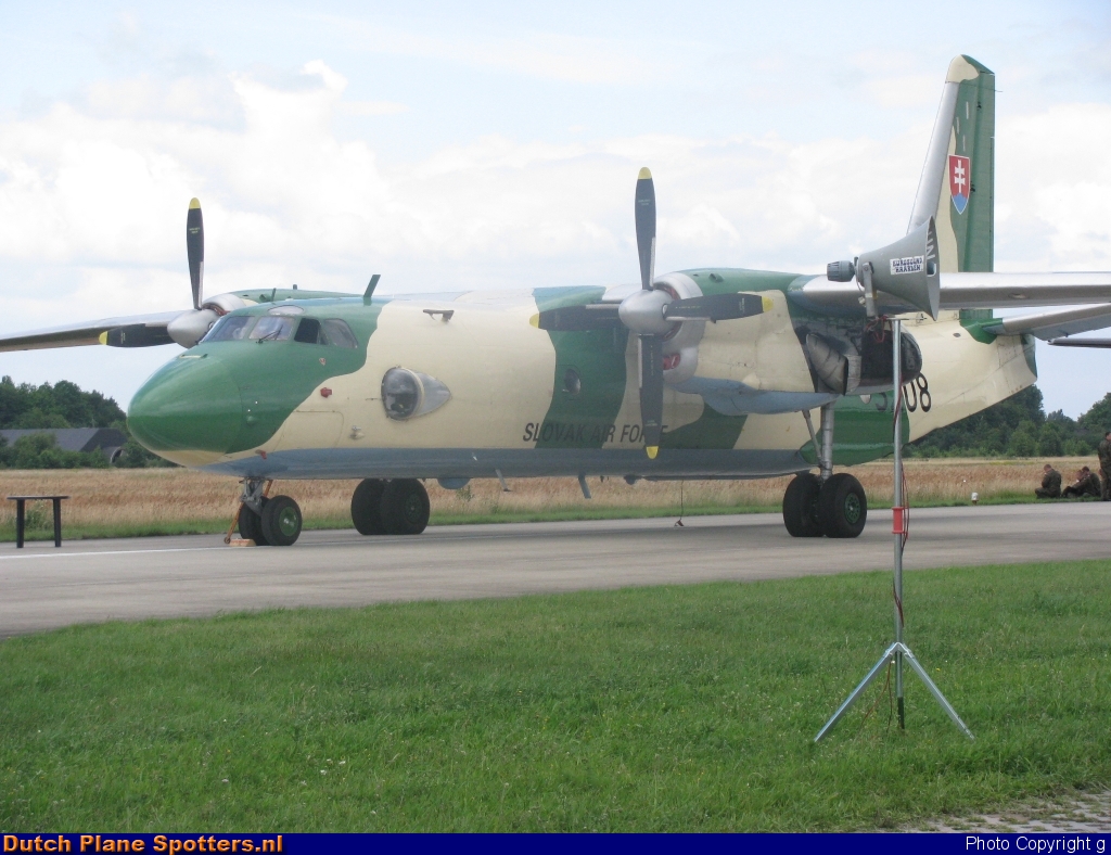 3208 Antonov An-26 MIL - Slovakian Air Force by g