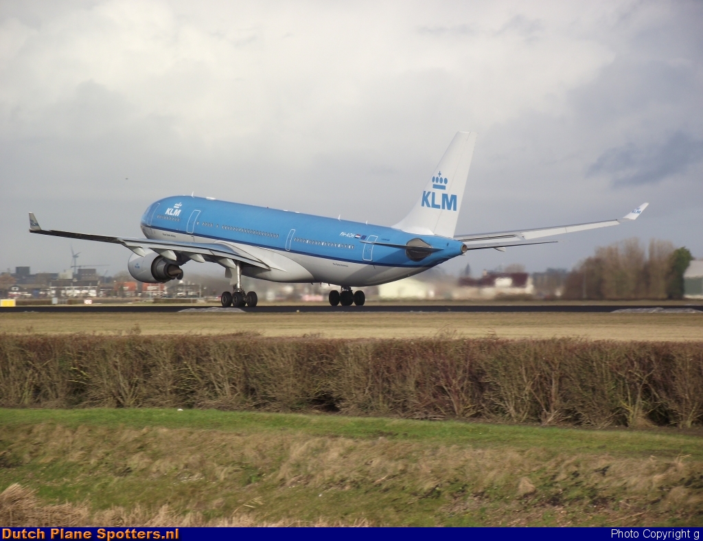 PH-AOH Airbus A330-200 KLM Royal Dutch Airlines by g