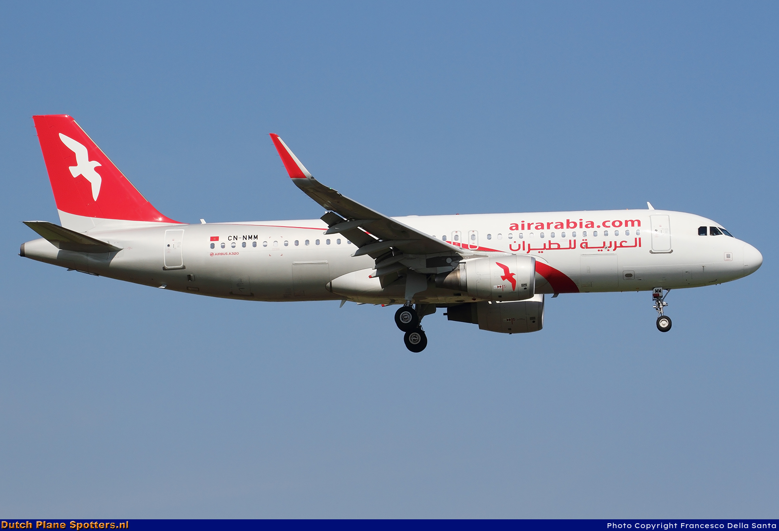 CN-NMM Airbus A320 Air Arabia Maroc by Francesco Della Santa