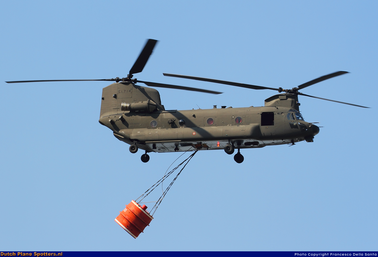 MM81791 Boeing CH-47 Chinook MIL - Italian Army by Francesco Della Santa