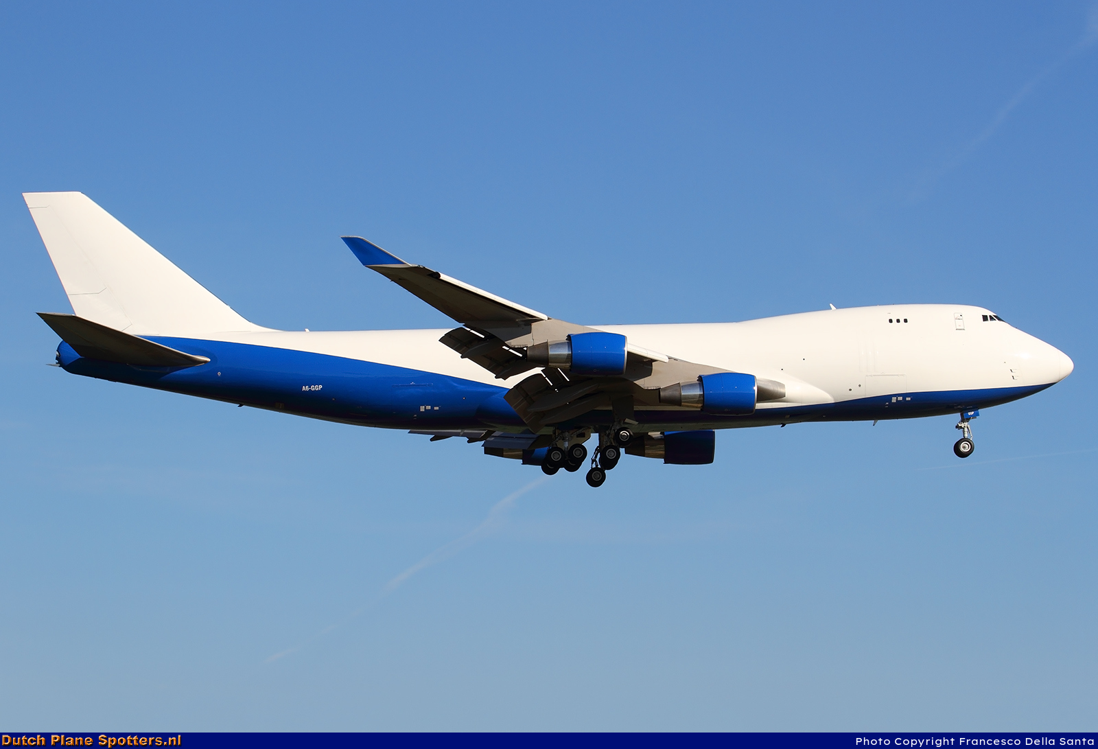 A6-GGP Boeing 747-400 Dubai Air Wing by Francesco Della Santa