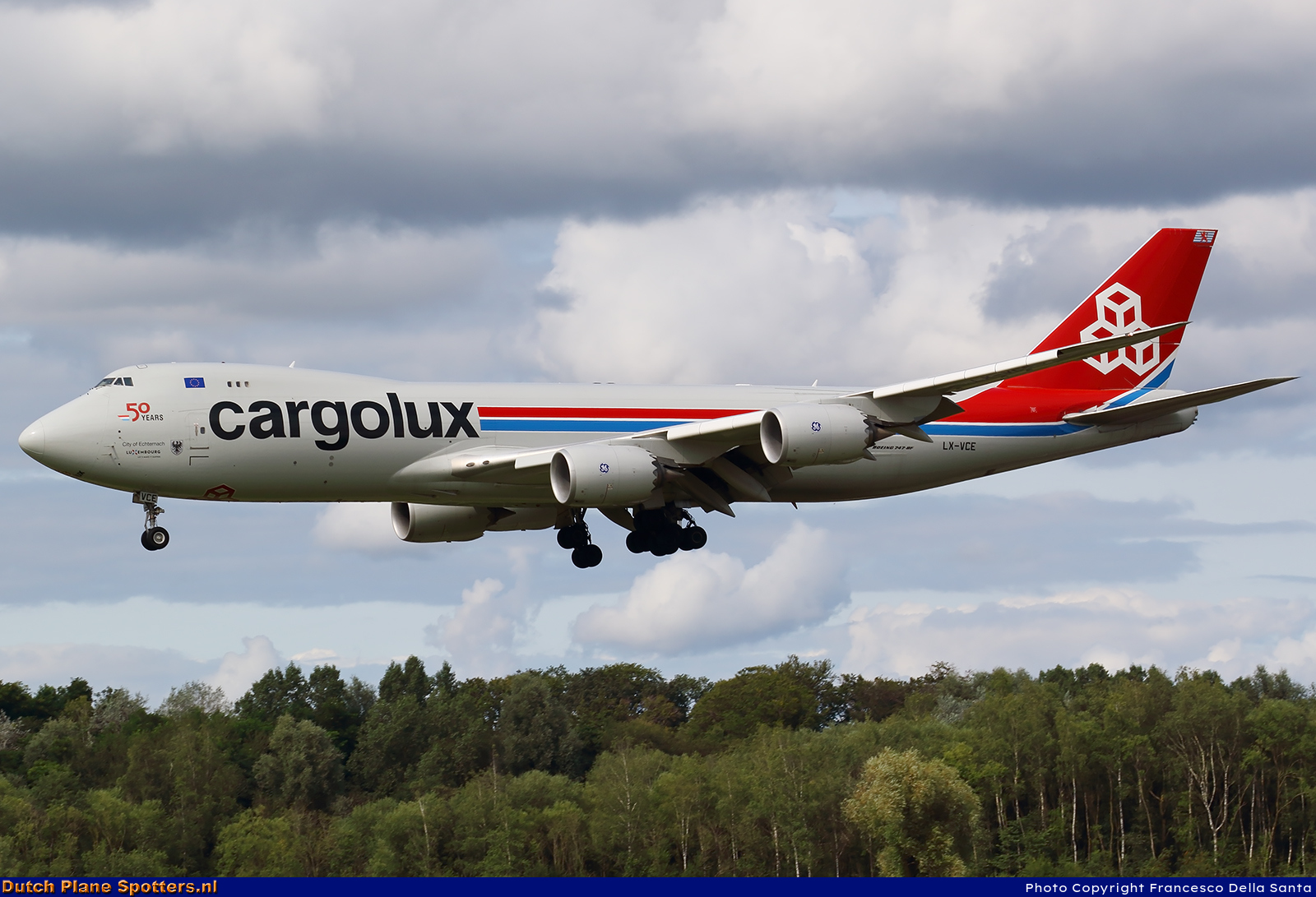 LX-VCE Boeing 747-8 Cargolux by Francesco Della Santa