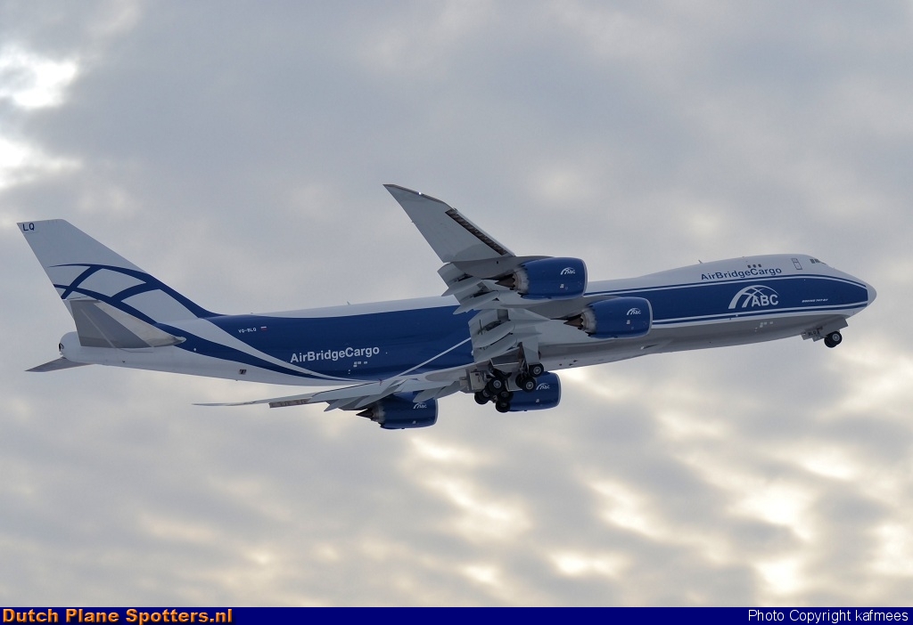 VQ-BLQ Boeing 747-8 AirBridgeCargo by Peter Veerman