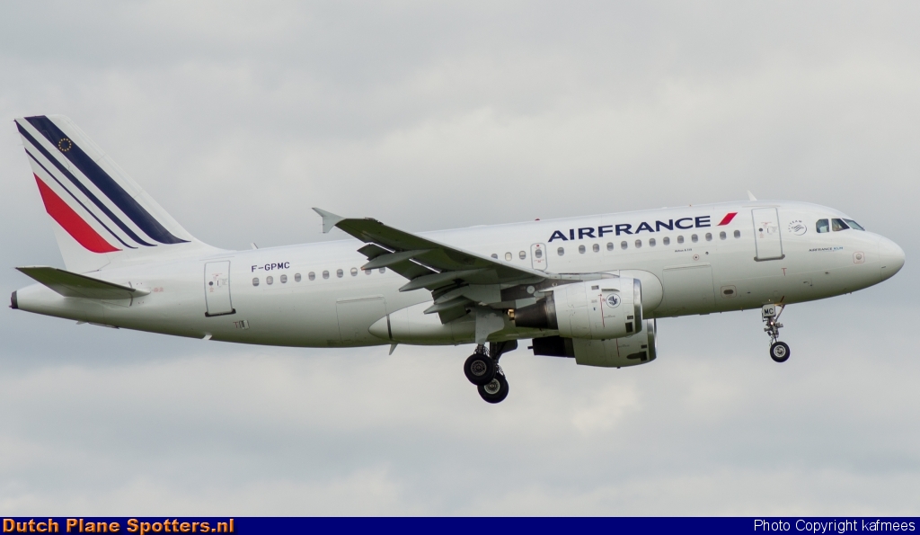 F-GPMC Airbus A319 Air France by Peter Veerman
