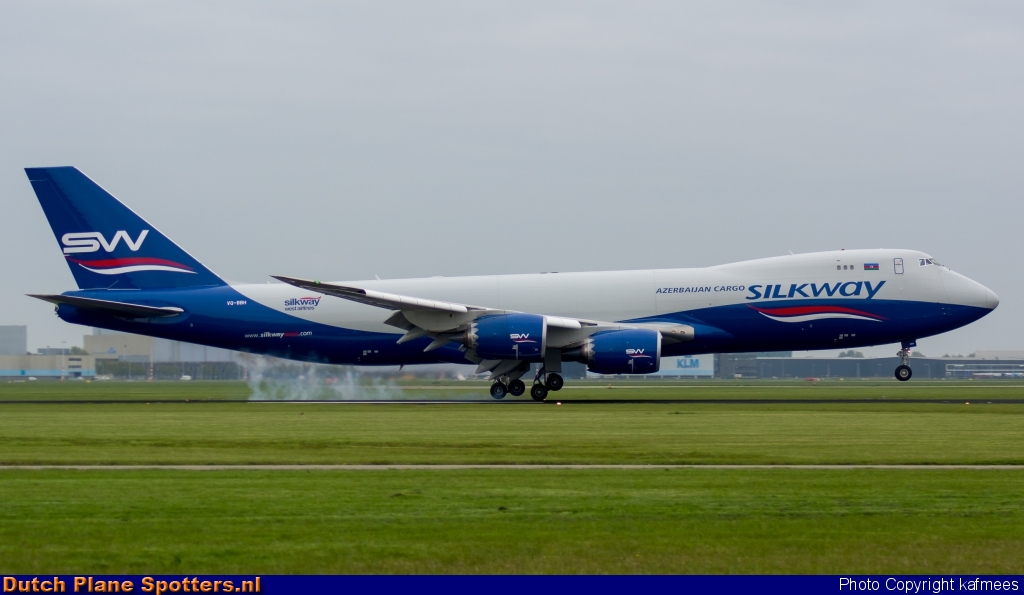 VQ-BBH Boeing 747-8 Silk Way Airlines by Peter Veerman