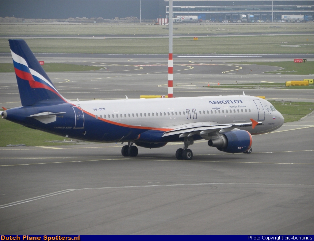 VQ-BCN Airbus A320 Aeroflot - Russian Airlines by dickbonarius