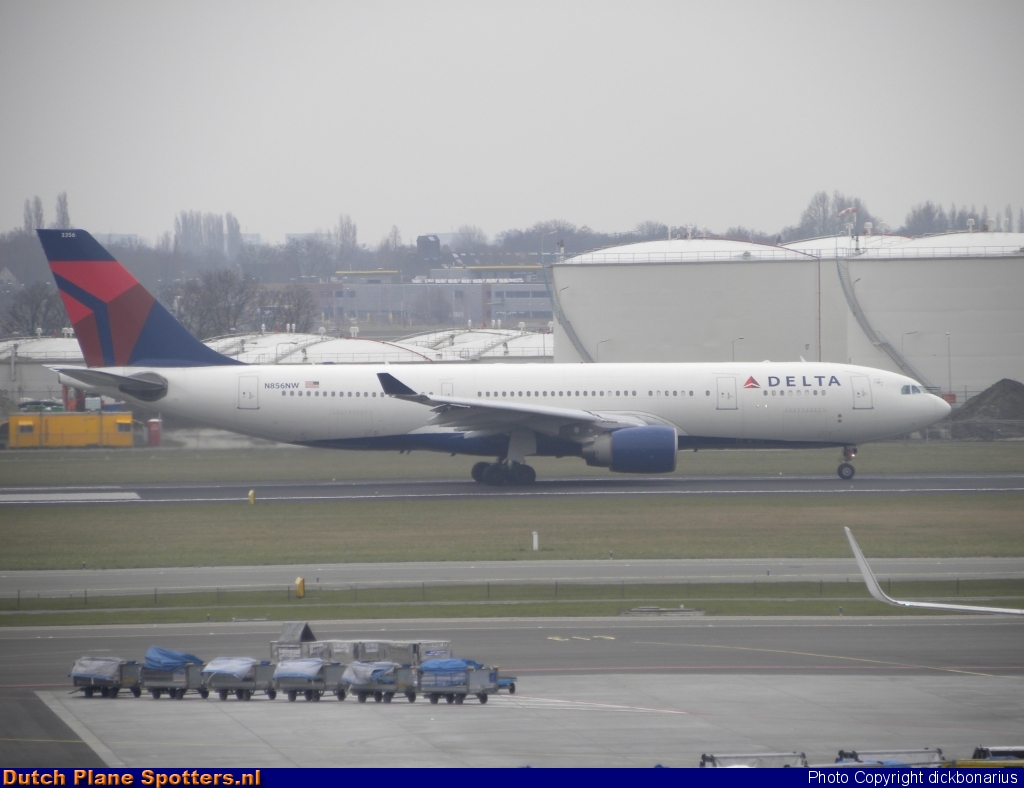 N856NW Airbus A330-200 Delta Airlines by dickbonarius