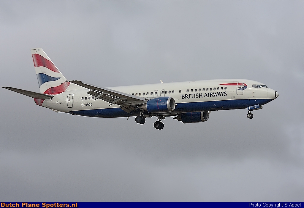 G-DOCE Boeing 737-400 British Airways by S.Appel