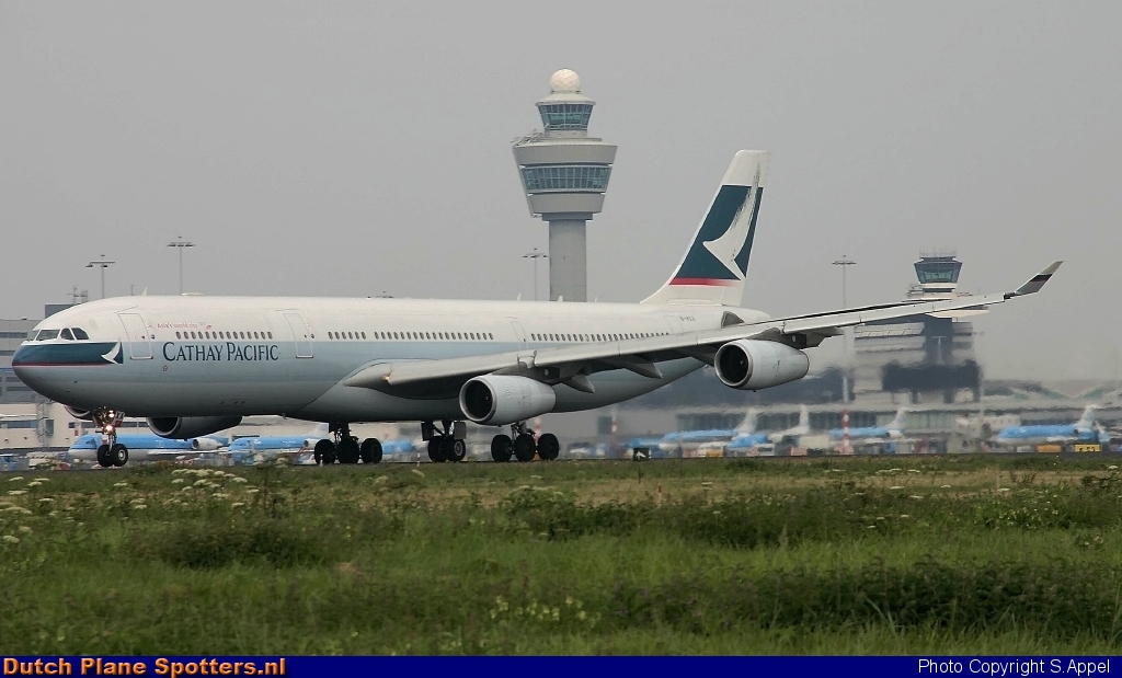 B-HXA Airbus A340-300 Cathay Pacific by S.Appel