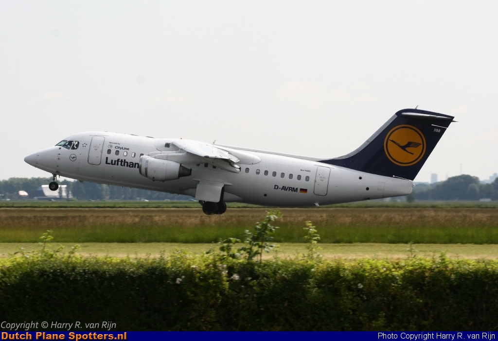 D-AVRM BAe 146 CityLine (Lufthansa Regional) by Harry R. van Rijn