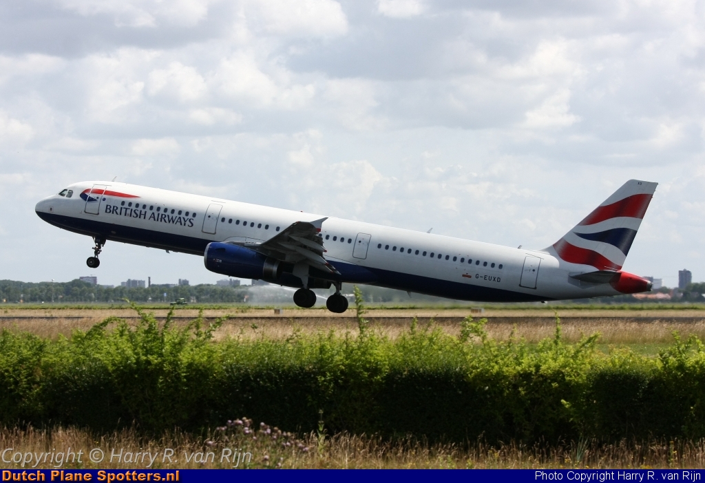 G-EUXD Airbus A321 British Airways by Harry R. van Rijn