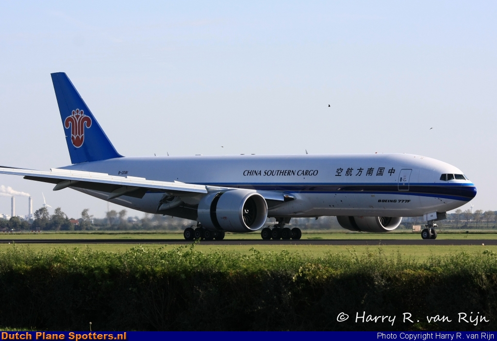 B-2081 Boeing 777-F China Southern Cargo by Harry R. van Rijn
