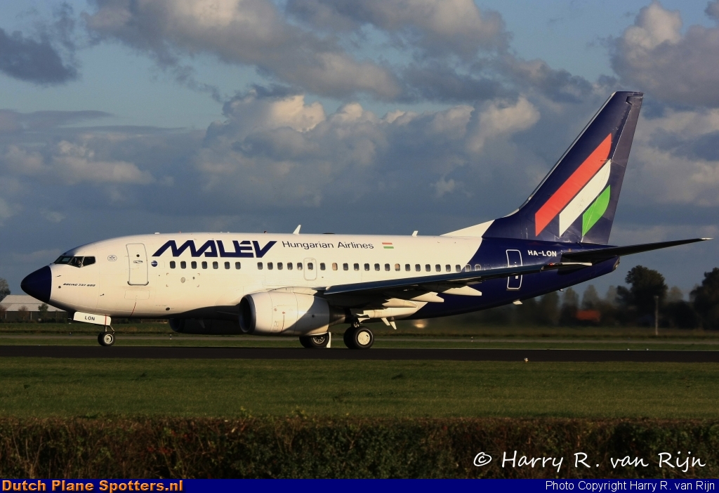 HA-LON Boeing 737-600 Malev Hungarian Airlines by Harry R. van Rijn