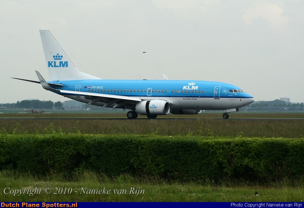 PH-BGG Boeing 737-700 KLM Royal Dutch Airlines by Nanieke van Rijn
