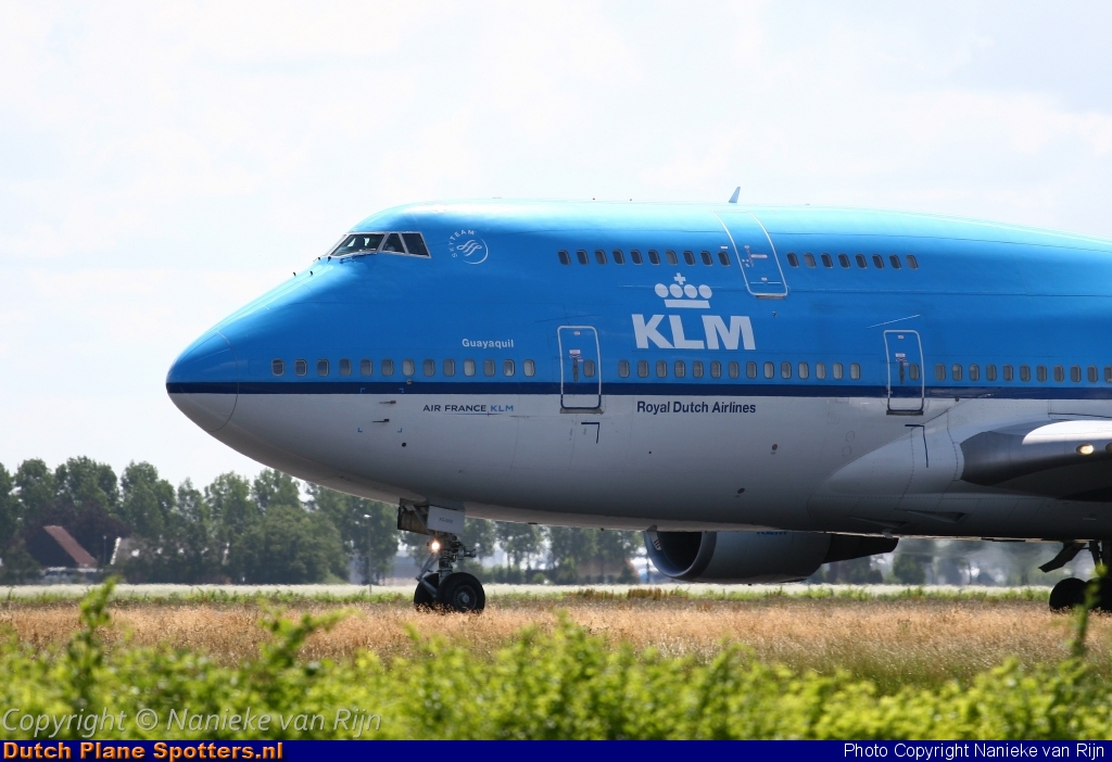 PH-BFG Boeing 747-400 KLM Royal Dutch Airlines by Nanieke van Rijn