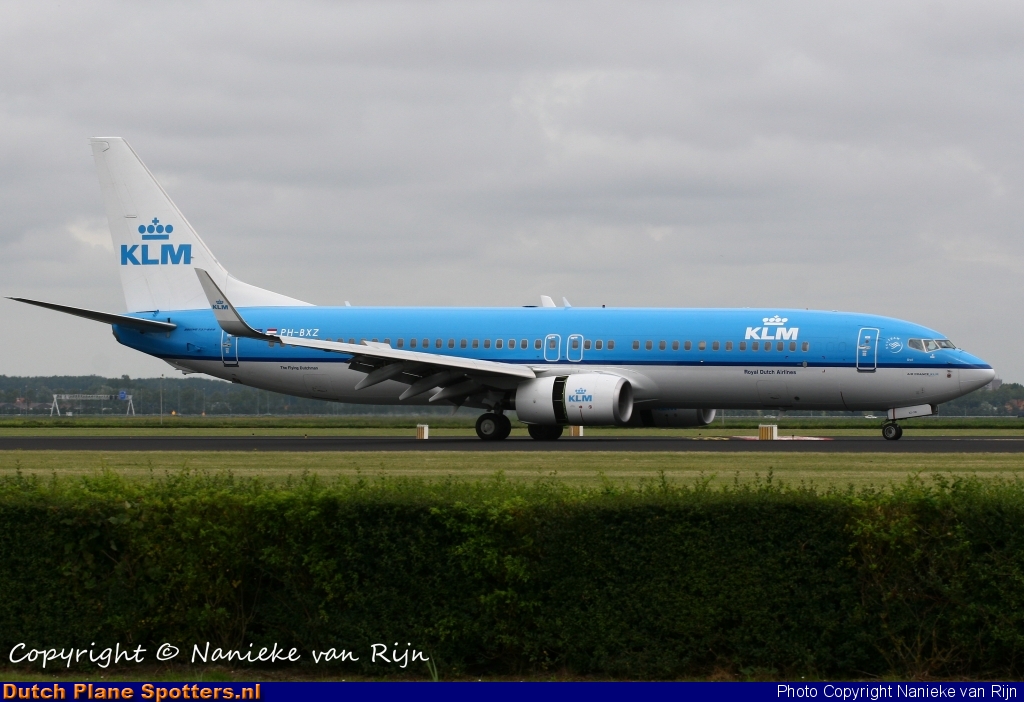 PH-BXZ Boeing 737-800 KLM Royal Dutch Airlines by Nanieke van Rijn