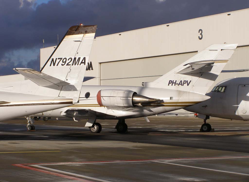 PH-APV Dassault Falcon 200 Jet Netherlands by Captainofthesky