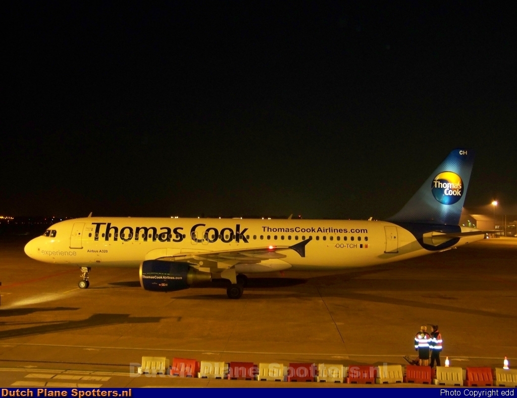 OO-TCH Airbus A320 Thomas Cook by edd