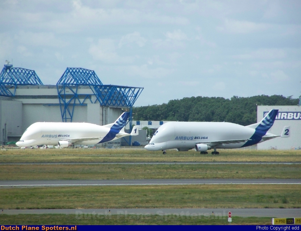 F-GSTB Airbus A300-600ST Beluga Airbus Transport International by edd