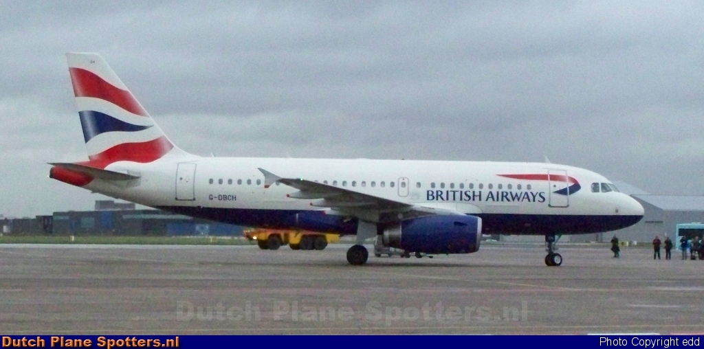 G-DBCH Airbus A319 British Airways by edd