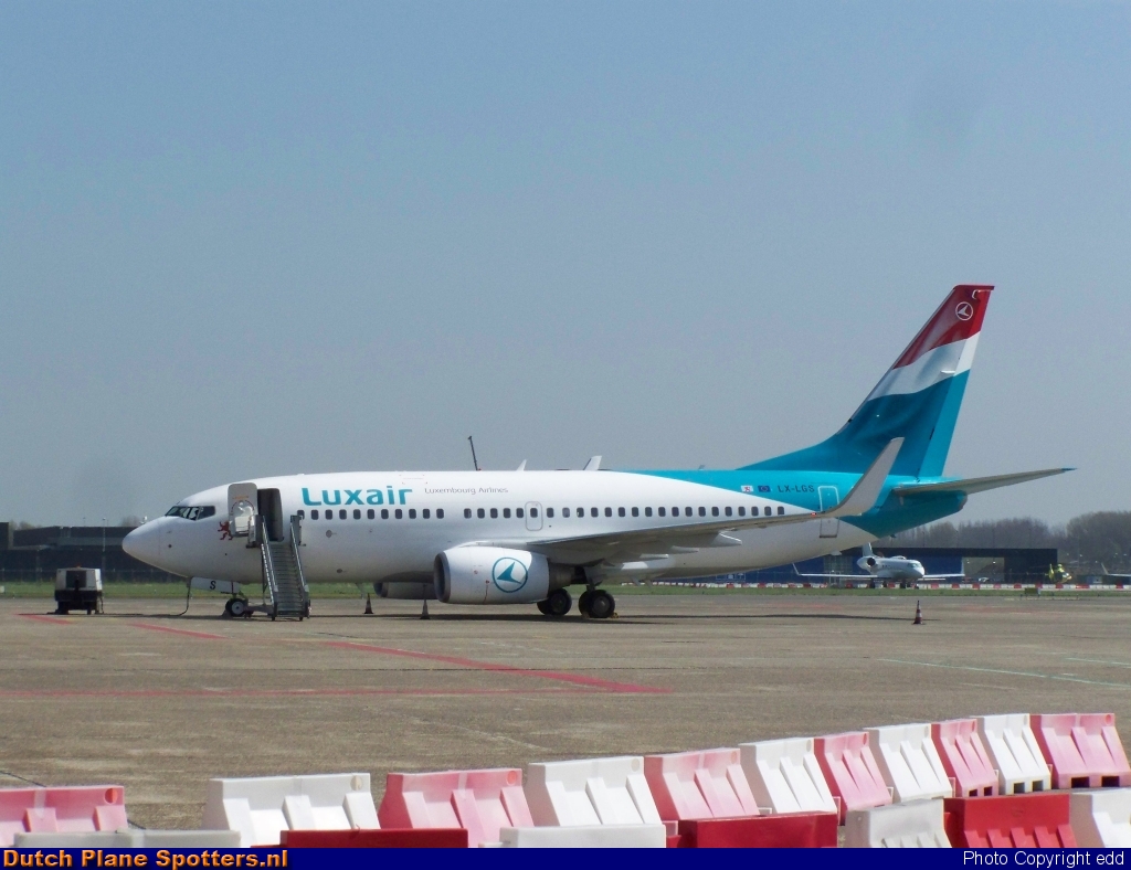 LX-LGS Boeing 737-700 Luxair - Luxembourg Airlines by edd