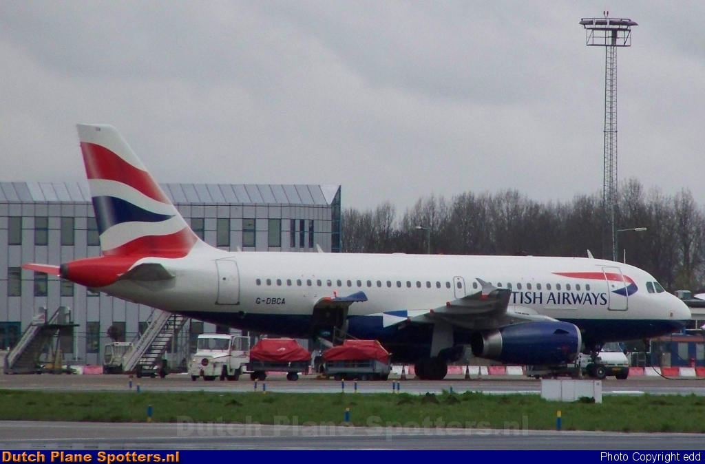 G-DBCA Airbus A319 British Airways by edd