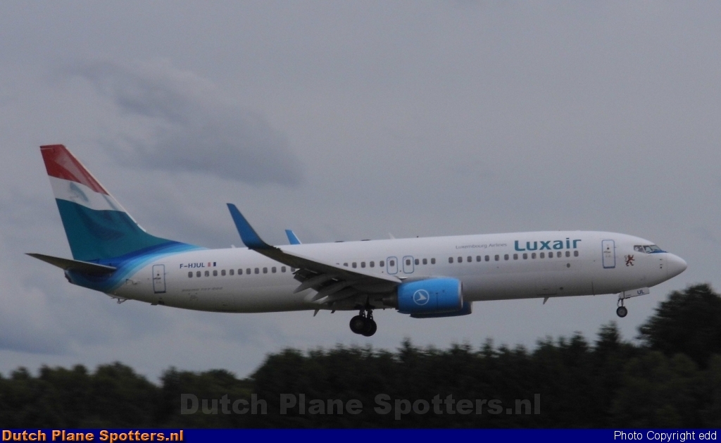 F-HJUL Boeing 737-800 XL Airways France (Luxair - Luxembourg Airlines) by edd