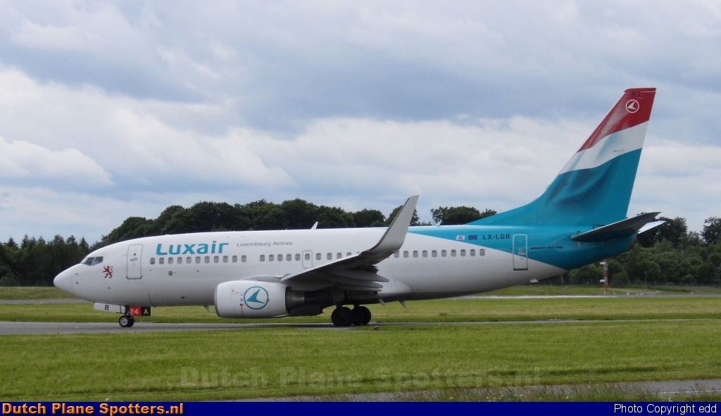 LX-LGR Boeing 737-700 Luxair - Luxembourg Airlines by edd