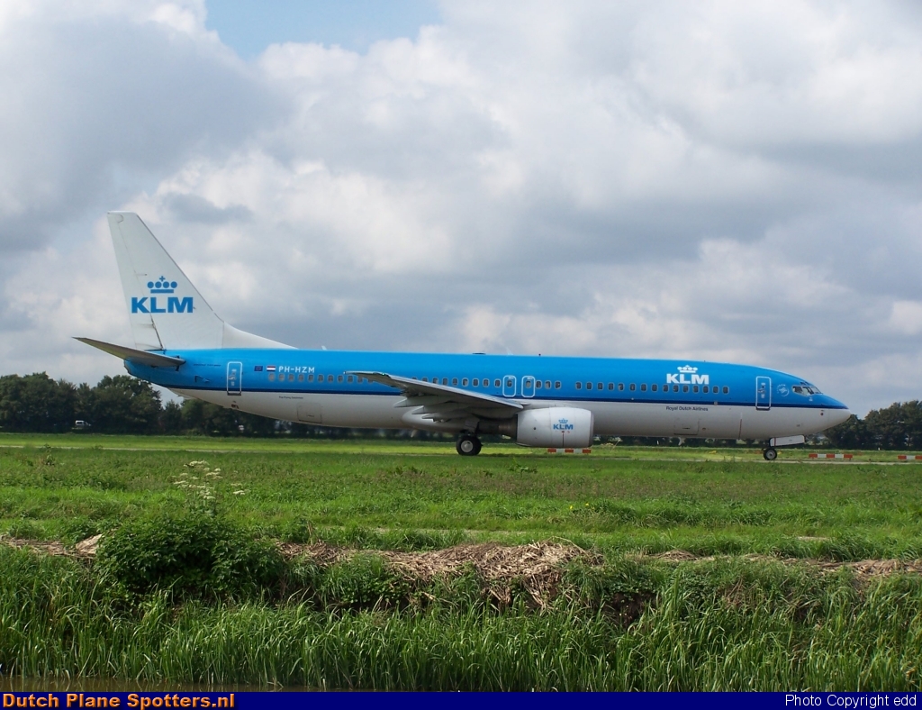 PH-HZM Boeing 737-800 KLM Royal Dutch Airlines by edd
