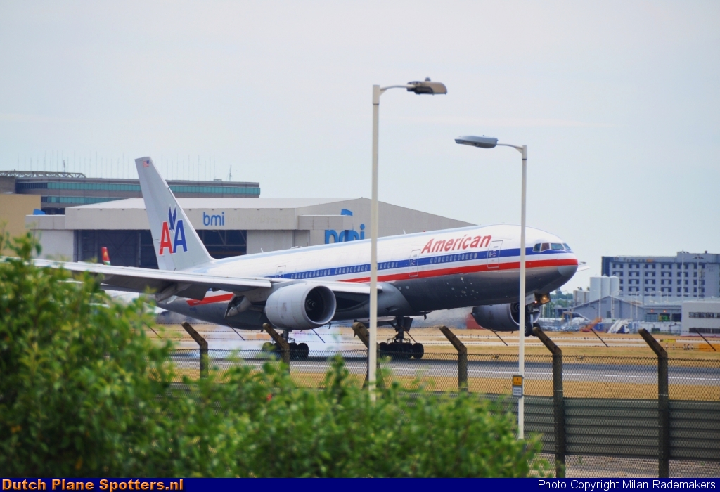 N784AN Boeing 777-200 American Airlines by Milan Rademakers